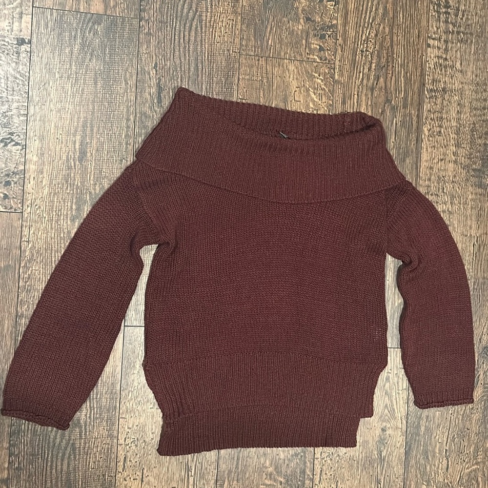 RDI Hi-Lo Off the Shoulder Sweater
